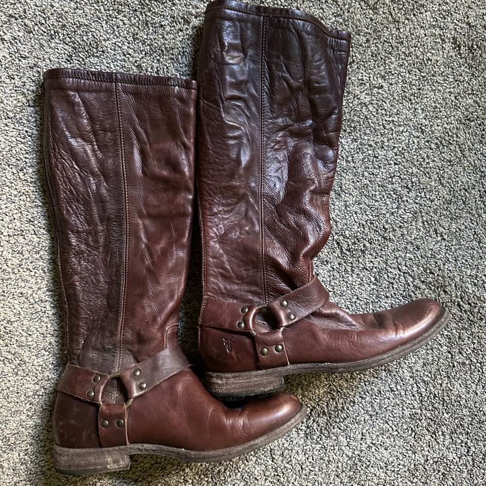 FRYE Women’s Size 8 Riding Boots Leather From FRYE Archives Signature Series